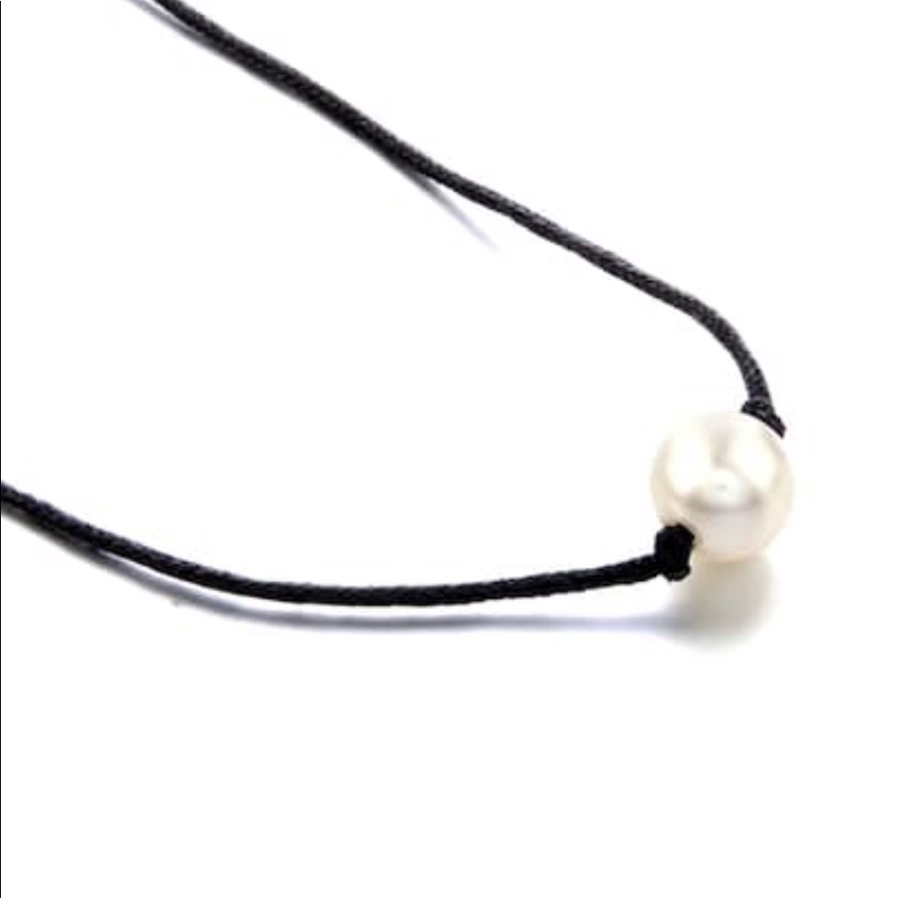 Pearl choker necklace jewelry - Picture 4 of 4